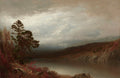 Mist Over the Mountain Lake