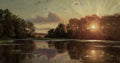 Golden Hour on the Lake
